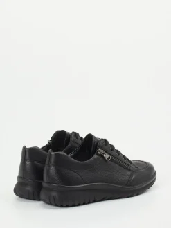 Semler – Komfort-Sneaker aus Hirschleder Schwarz