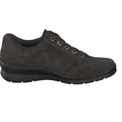Semler – Komfort-Sneaker aus Veloursleder grau