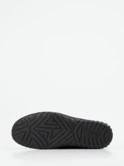 Semler – Komfort-Sneaker aus Veloursleder schwarz