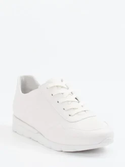 Semler – Komfort-Sneaker aus Kalbleder Offwhite