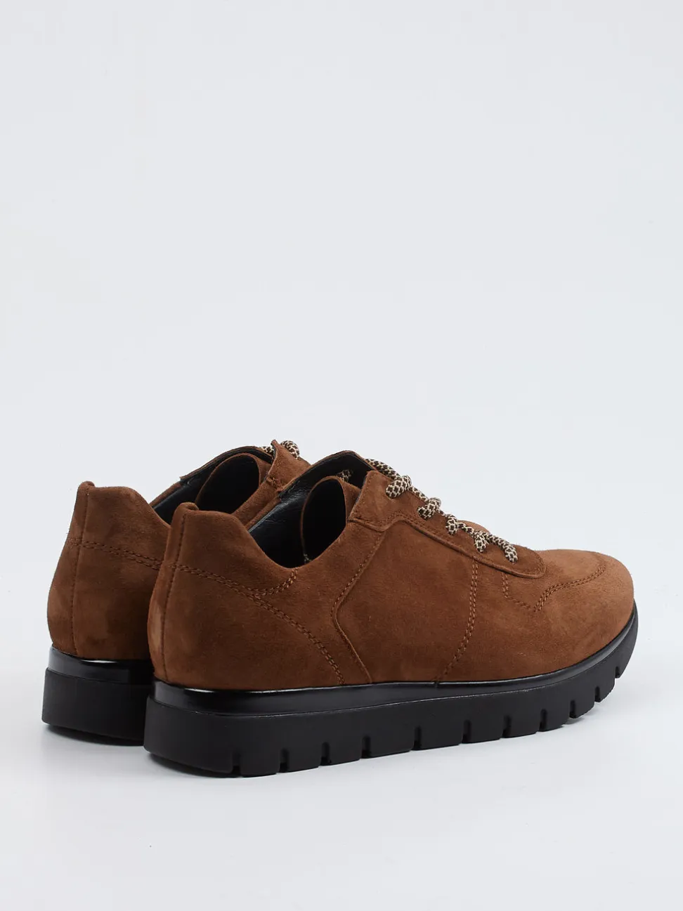 Semler – Komfort-Sneaker aus Veloursleder braun