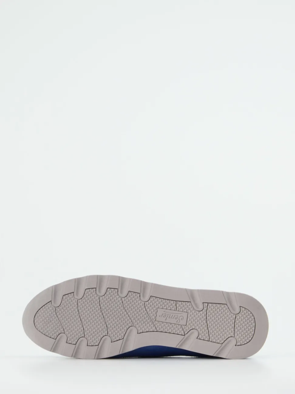 Semler – Komfort-Sneaker aus Veloursleder blau