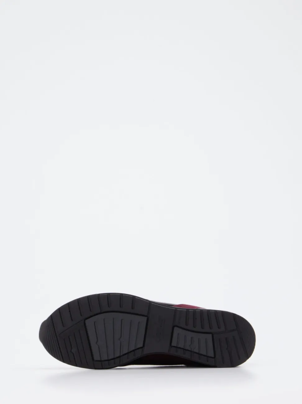 Semler – Komfort-Sneaker aus Veloursleder Bordeaux