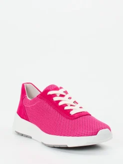 Semler – Komfort-Sneaker aus Textil in Pink