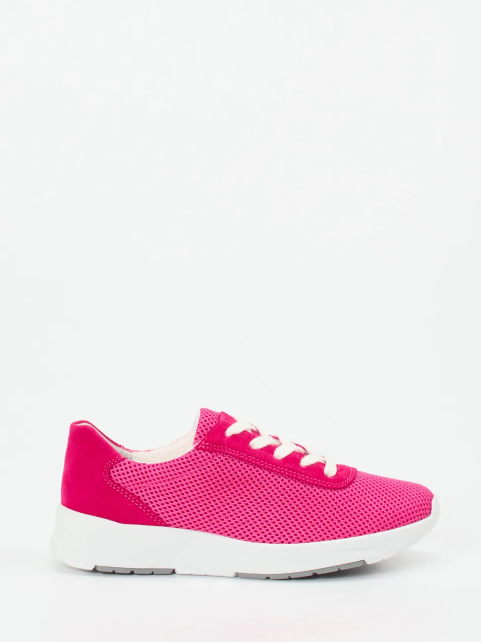 Semler – Komfort-Sneaker aus Textil in Pink