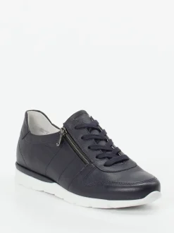 Semler – Komfort-Sneaker aus Kalbleder Dunkelblau
