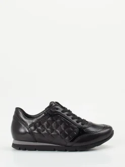 Semler – Komfort-Sneaker aus Kalbleder Schwarz