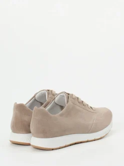 Semler – Komfort-Sneaker aus Stretchleder beige