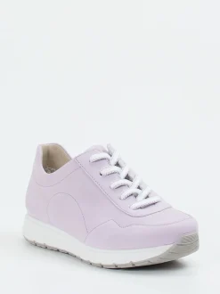Semler – Komfort-Sneaker aus Nubukleder Flieder