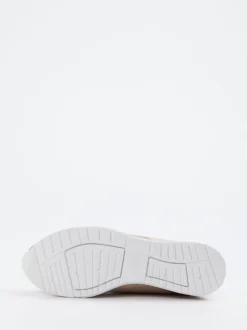 Semler – Komfort-Sneaker aus Veloursleder champagner