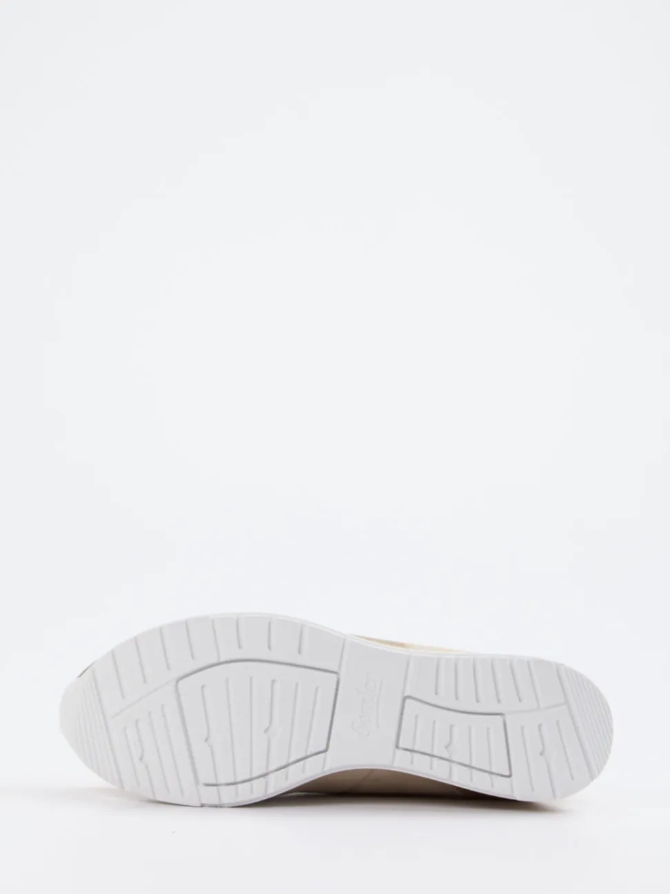Semler – Komfort-Sneaker aus Veloursleder champagner