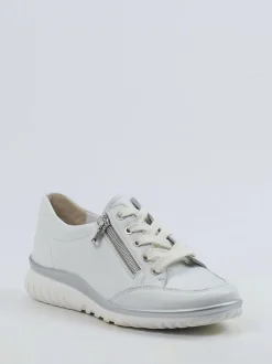 Semler – Komfort-Sneaker aus Kalbleder Weiß