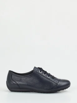 Semler – Komfort-Sneaker aus Kalbleder Dunkelblau