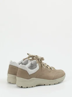 Semler – Komfort-Sneaker aus Nubukleder beige