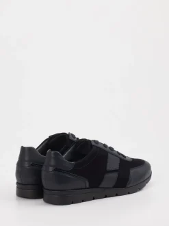 Semler – Komfort-Sneaker aus Leder in Dunkelblau