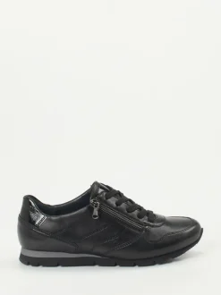 Semler – Komfort-Sneaker aus Kalbleder schwarz