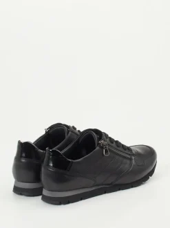 Semler – Komfort-Sneaker aus Kalbleder schwarz