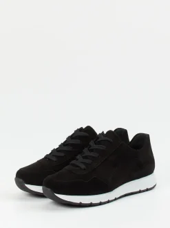 Semler – Komfort-Sneaker aus Stretch- und Veloursleder