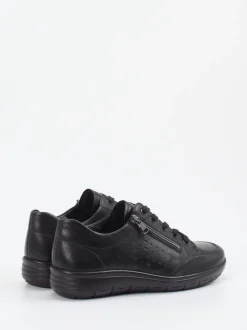 Semler – Komfort-Sneaker aus Kalbleder schwarz
