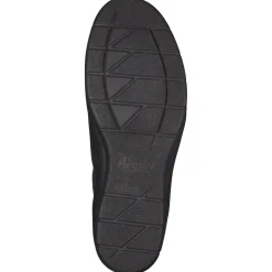 Semler – Komfort-Sneaker aus Lackleder und Veloursleder