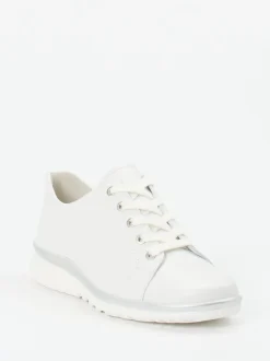 Semler – Komfort-Sneaker aus Kalbleder weiß