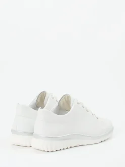Semler – Komfort-Sneaker aus Kalbleder weiß