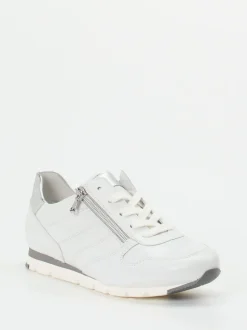 Semler – Komfort-Sneaker aus Kalbleder Offwhite