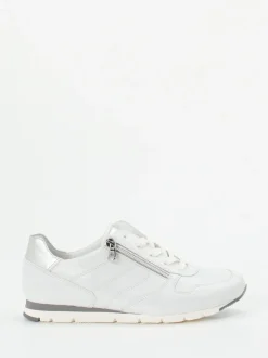 Semler – Komfort-Sneaker aus Kalbleder Offwhite