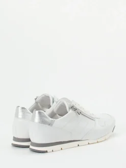 Semler – Komfort-Sneaker aus Kalbleder Offwhite