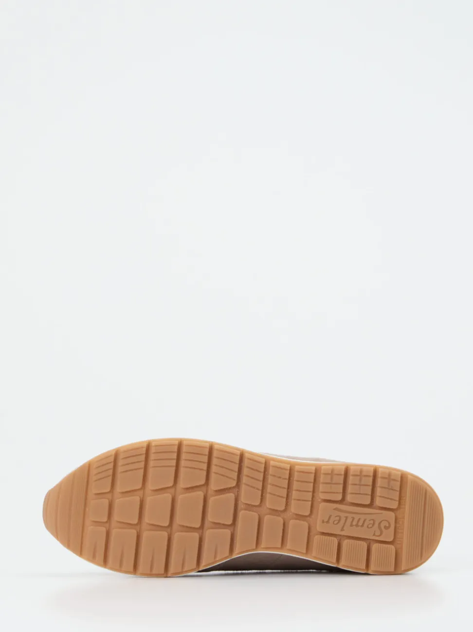 Semler – Komfort-Sneaker aus Veloursleder beige