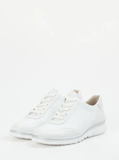 Semler – Komfort-Sneaker aus Kalbleder Weiß