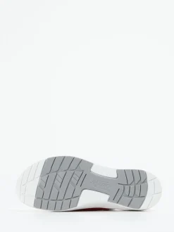 Semler – Komfort-Sneaker aus Veloursleder rot