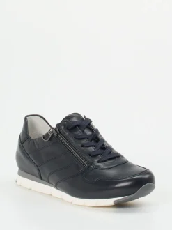 Semler – Komfort-Sneaker aus Kalbleder Dunkelblau