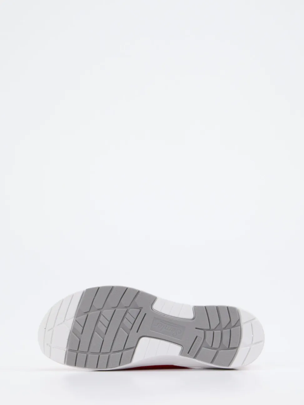 Semler – Komfort-Sneaker aus Mesh und Veloursleder Rot