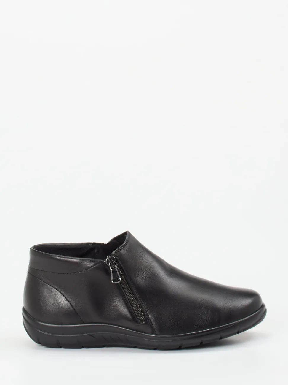 Semler – Komfort-Stiefelette aus Kalbleder schwarz