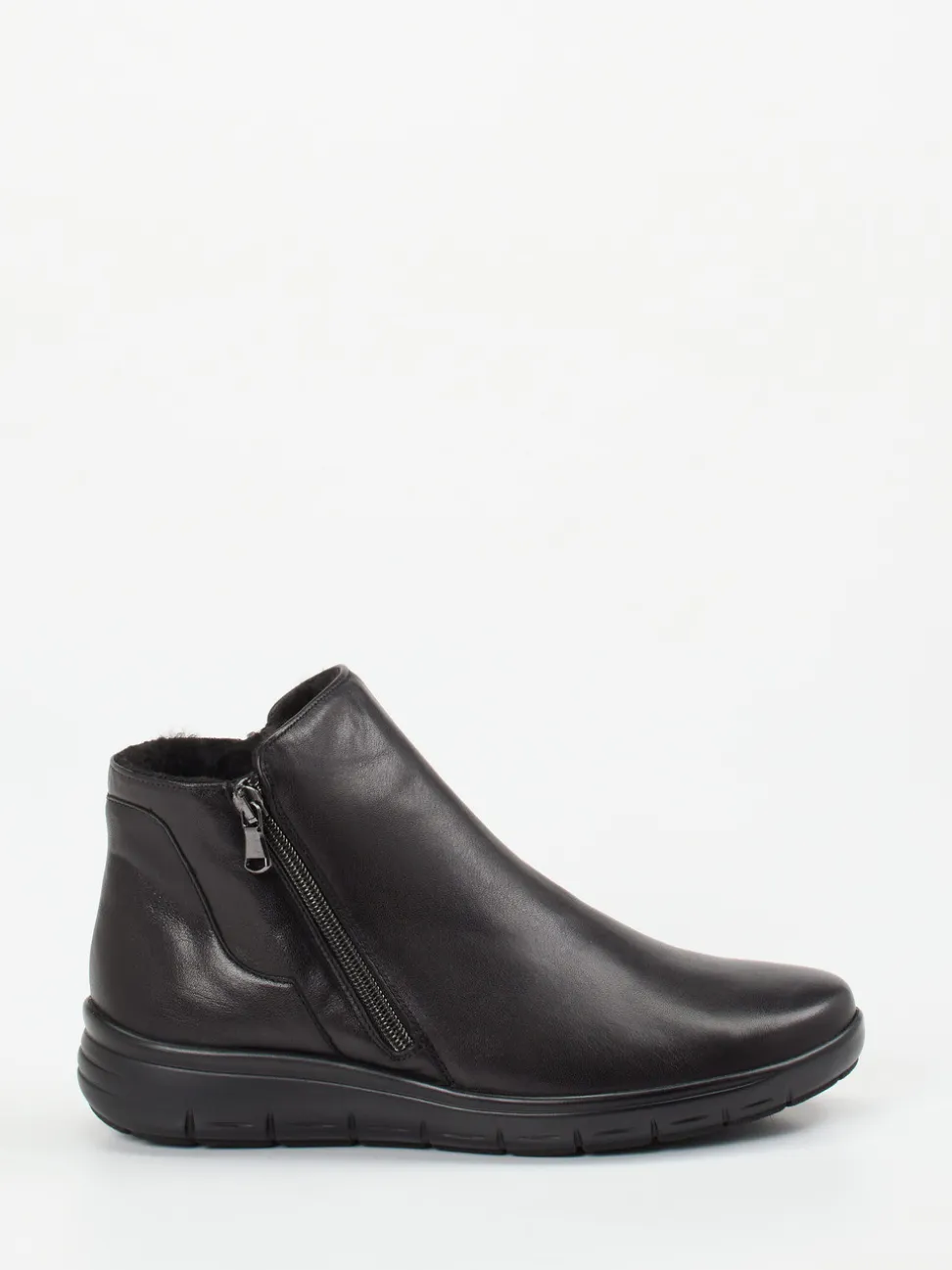 Semler – Komfort-Stiefelette aus Kalbleder schwarz
