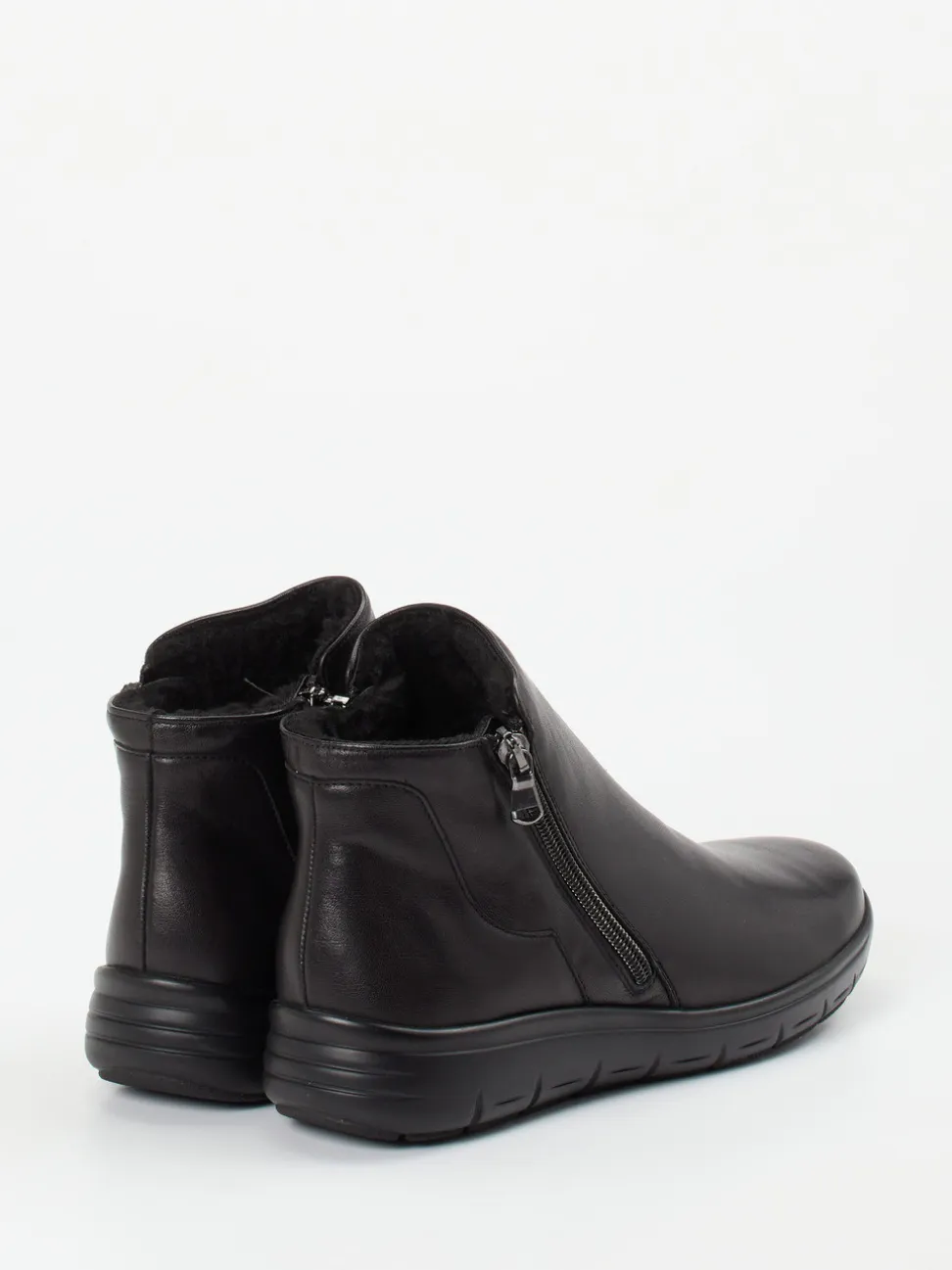 Semler – Komfort-Stiefelette aus Kalbleder schwarz