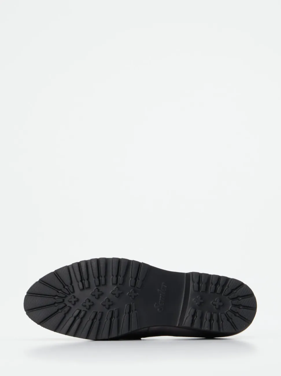 Semler – Loafer aus Metallicleder in Silber