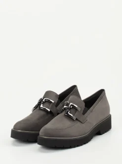 Semler – Loafer aus Nubukleder in Anthrazit