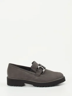 Semler – Loafer aus Nubukleder in Anthrazit