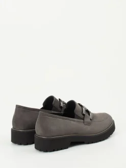 Semler – Loafer aus Nubukleder in Anthrazit
