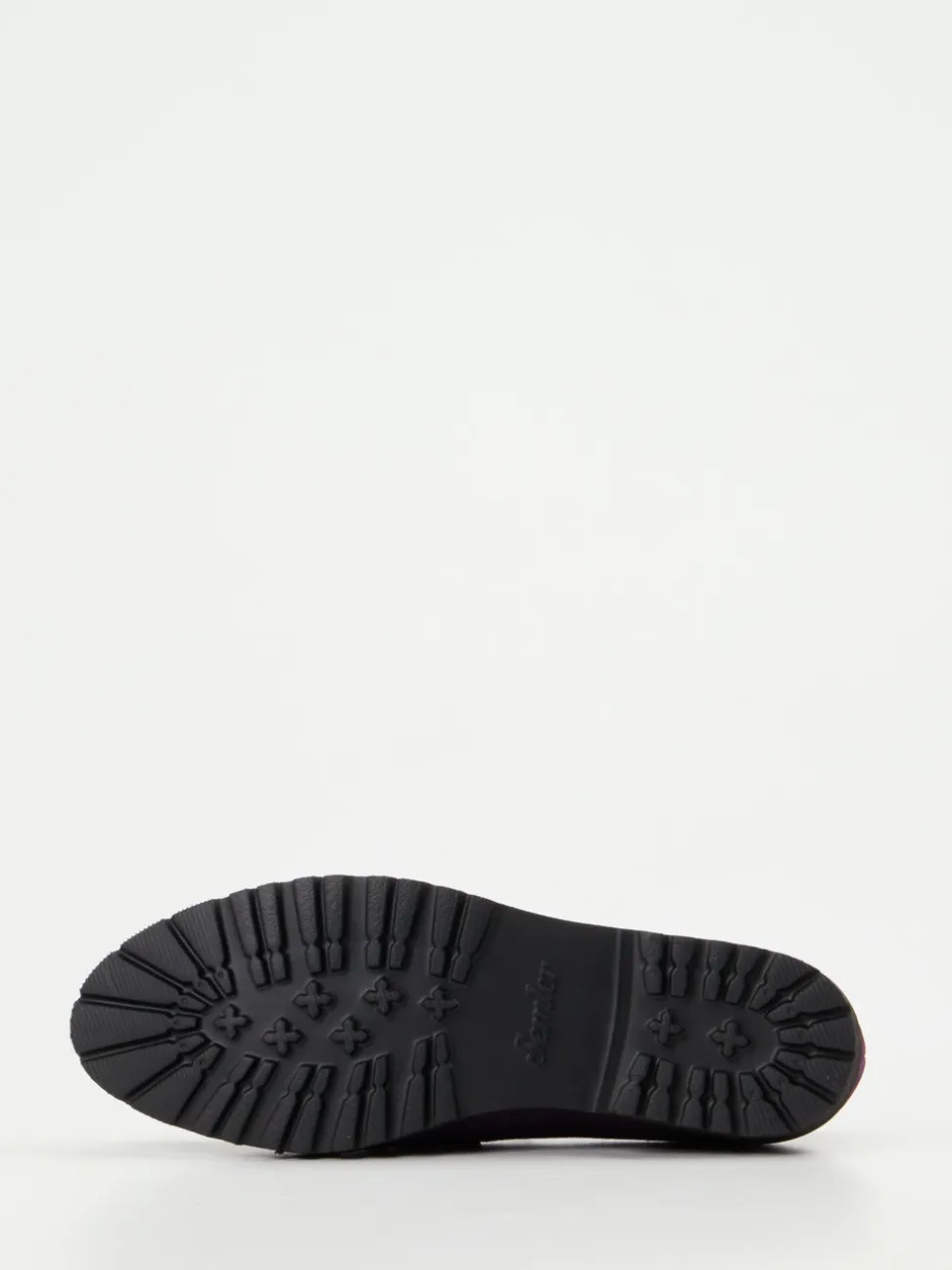 Semler – Loafer aus Veloursleder in Violett