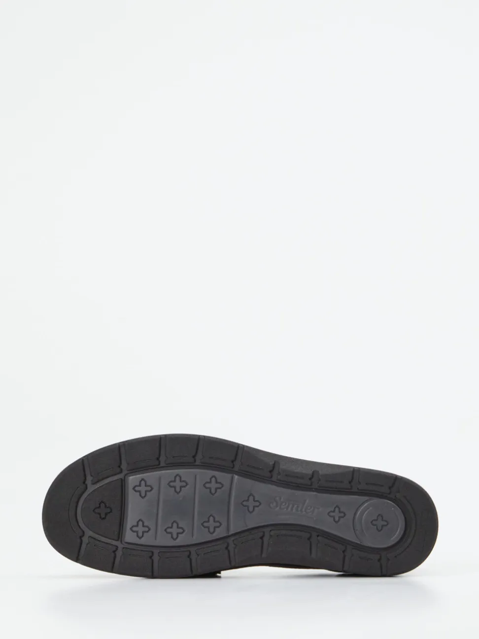 Semler – Loafer aus Veloursleder Dunkelblau
