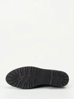 Semler – Loafer aus Veloursleder tiefdunkelblau