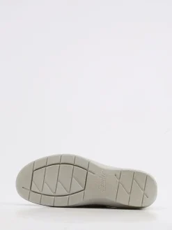 Semler – Mary Janes aus Veloursleder in Taupe