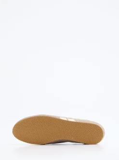 Semler – Retro-Sneaker aus Veloursleder beige