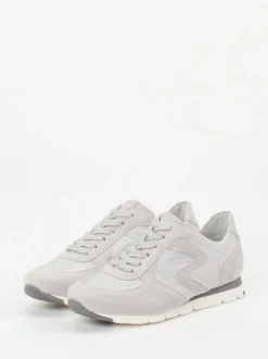 Semler – Retro-Sneaker aus Veloursleder grau