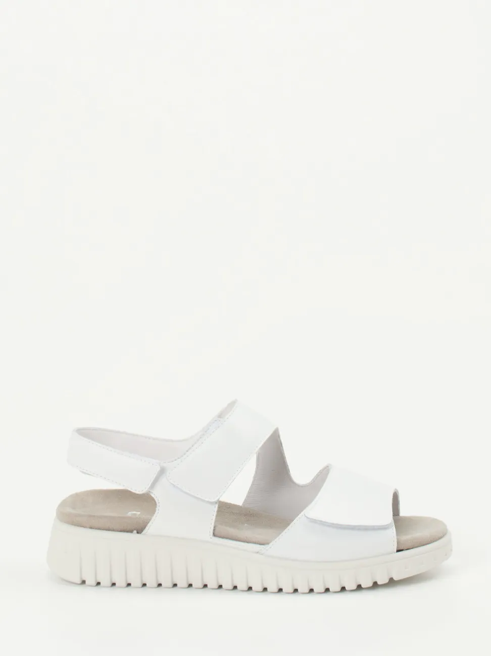 Semler – Sandalette aus Kalbleder Weiß