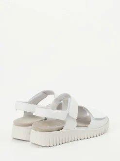 Semler – Sandalette aus Kalbleder Weiß