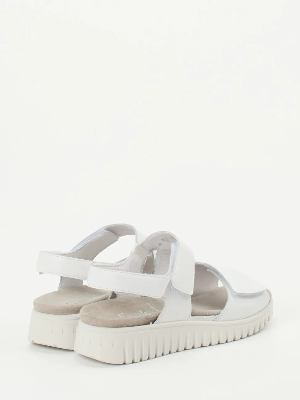Semler – Sandalette aus Kalbleder Weiß